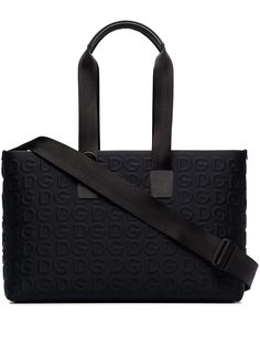 Dolce & Gabbana дорожная сумка с тисненым логотипом