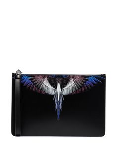 Marcelo Burlon County of Milan клатч с принтом Wings