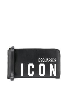 Dsquared2 клатч с логотипом