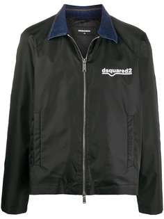 Dsquared2 куртка-рубашка с логотипом