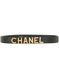 Chanel Pre-Owned ремень 1996-го года с логотипом