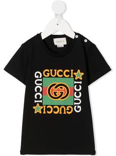 Gucci Kids футболка с принтом Gucci