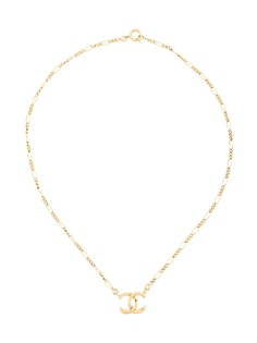Chanel Pre-Owned цепочка на шею с подвеской-логотипом CC
