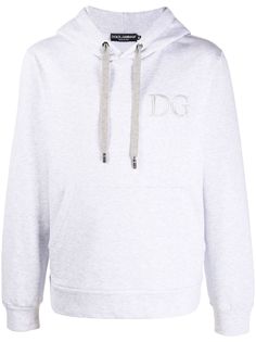 Dolce & Gabbana худи с вышитым логотипом