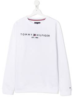 Tommy Hilfiger Junior толстовка с вышитым логотипом