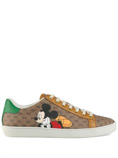 Gucci кеды Ace из коллаборации с Disney