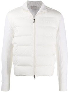Moncler пуховик на молнии