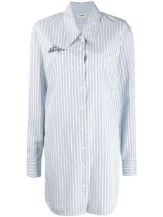Zadig&Voltaire платье-рубашка в полоску