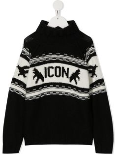 Dsquared2 Kids трикотажный джемпер с логотипом