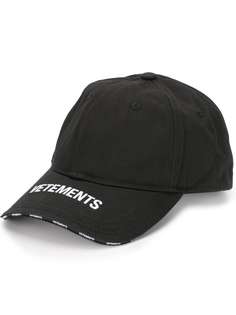 Vetements кепка с логотипом