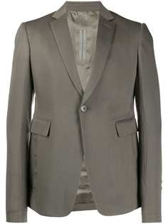 Rick Owens блейзер строгого кроя
