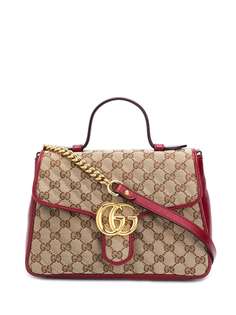 Gucci сумка-тоут GG Marmont размера мини
