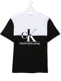 Calvin Klein Kids футболка с логотипом