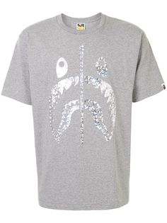 A BATHING APE® футболка с логотипом Bape