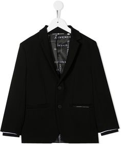 Givenchy Kids многослойный пиджак с логотипом