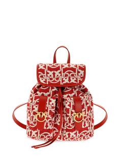 Pinko плетеный рюкзак с логотипом