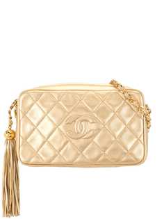 Chanel Pre-Owned стеганая сумка на плечо 1992-го года