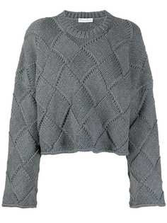 JW Anderson вязаный джемпер с логотипом