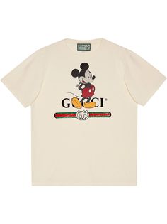 Gucci футболка с логотипом из коллаборации с Disney
