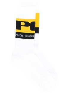 PACCBET носки с логотипом Рассвет