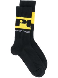 PACCBET носки в стиле колор-блок Рассвет