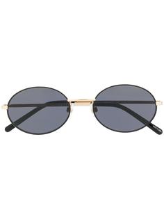Marc Jacobs Eyewear солнцезащитные очки в овальной оправе