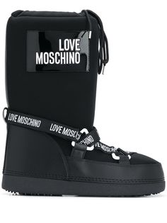 Love Moschino дутые сапоги с логотипом