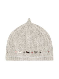 Familiar вязаная шапка с вышивкой