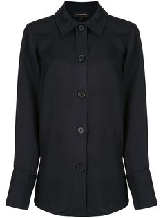 Lee Mathews атласная рубашка Didion