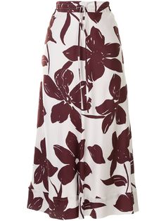 Lee Mathews юбка макси Sakura с цветочным принтом