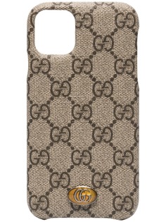 Gucci чехол Ophidia для iPhone 11 с узором GG Supreme