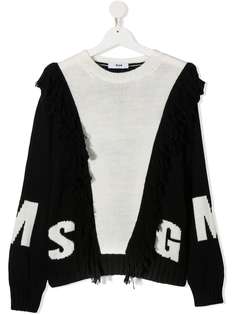 Msgm Kids джемпер с логотипом