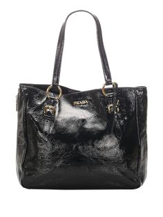 Prada Pre-Owned сумка-тоут с логотипом