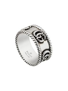 Gucci кольцо с логотипом Double G