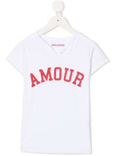 Zadig & Voltaire Kids футболка Amour