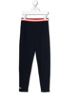 Lacoste Kids спортивные брюки с нашивкой-логотипом