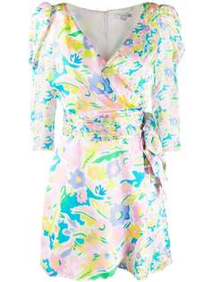 Olivia Rubin платье с запахом и цветочным принтом