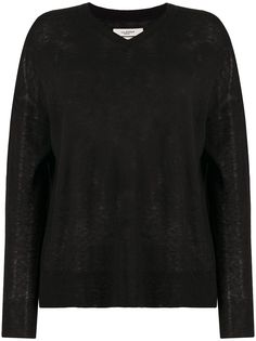 Isabel Marant Étoile джемпер тонкой вязки с V-образным вырезом