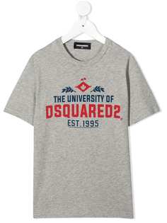Dsquared2 Kids футболка с принтом The University
