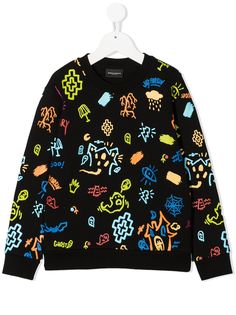 Marcelo Burlon County Of Milan Kids свитер с принтом