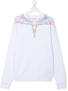 Marcelo Burlon County Of Milan Kids толстовка с принтом Wings