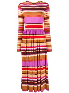 Stine Goya платье Joel из джерси в полоску