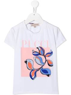 Emilio Pucci Junior футболка с принтом