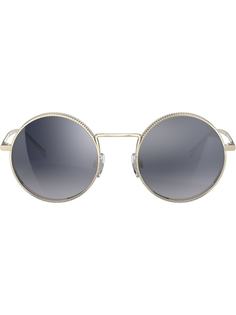 Dolce & Gabbana Eyewear солнцезащитные очки в круглой оправе