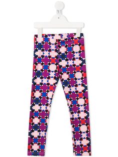 Emilio Pucci Junior легинсы с геометричным принтом