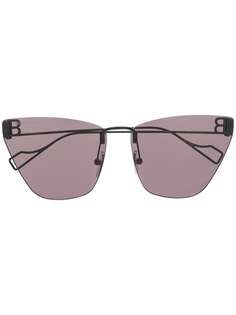 Balenciaga Eyewear солнцезащитные очки в безободковой оправе