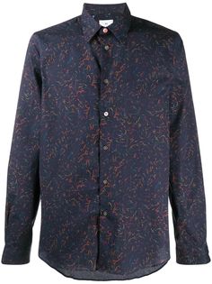PS Paul Smith рубашка с абстрактным принтом