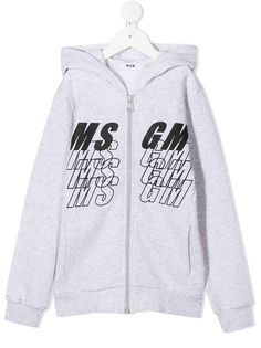 Msgm Kids худи с логотипом