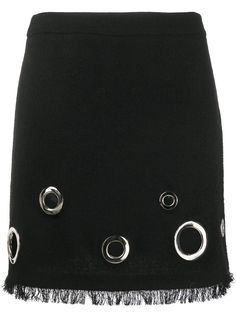 Boutique Moschino декорированная юбка мини