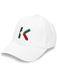 Kenzo кепка с вышитым логотипом